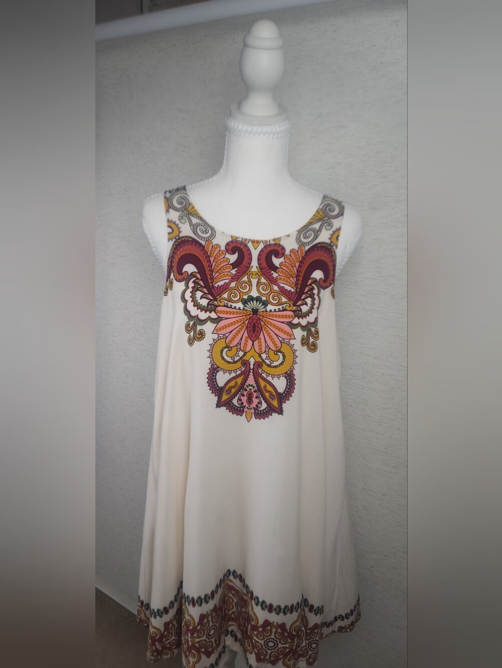 Taylor & Sage Boho Mini Dress